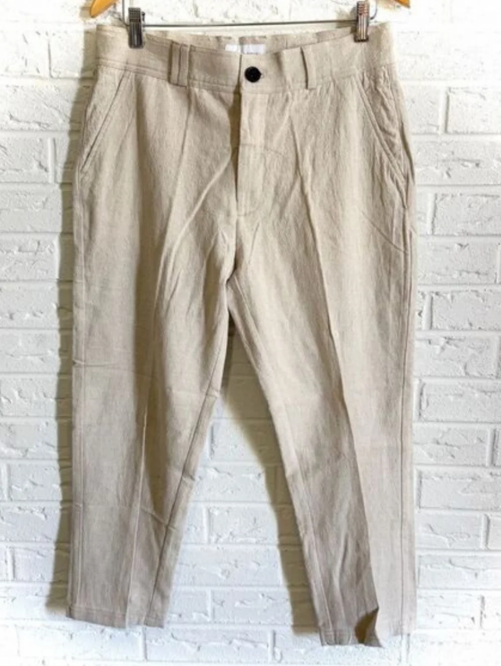 I LOVE UGLY Slim Kobe Pant in Bone Men's Size Medium Like New